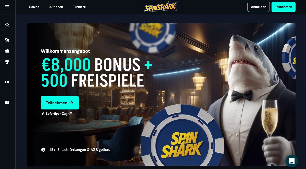 SpinShark Online Casino